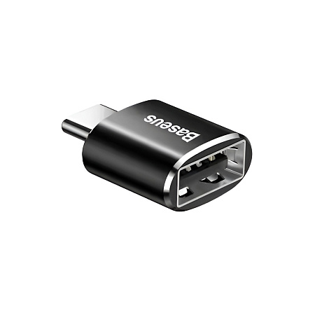 Baseus Adapter Mini USB Female to Type-C Male Converter, Black