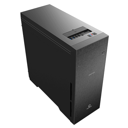 Case EATX GAMEMAX Silent Max, w/o PSU, 0.8mm, 6x120mm fans. PWM Hub, Card Reader, Sound Insulation, 