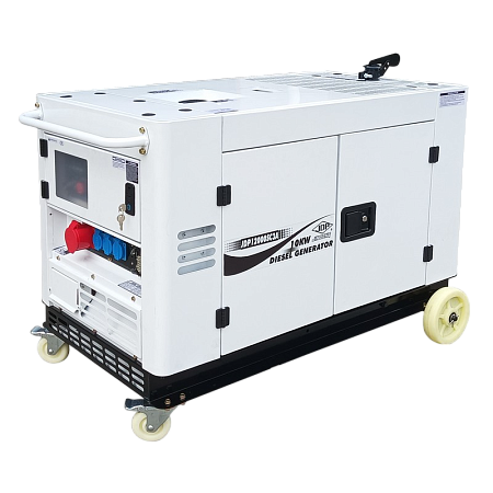 DIESEL GENERATOR JDP12000SC3A/400/230V/THREE PHASE/ATS - Silent Type, Water cooled