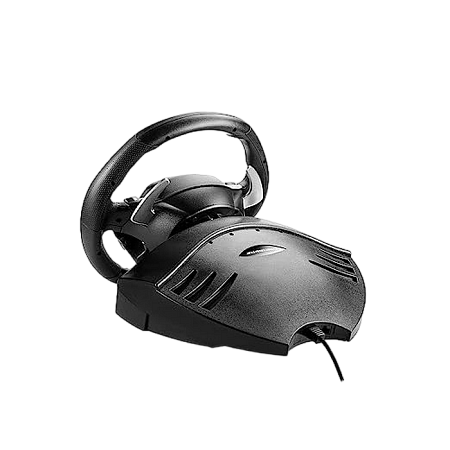 Wheel Thrustmaster T80 Ferrari 488 GTB Edition,11", 240 degree, 11 buttons, D-pad, 2-pedal pedal set