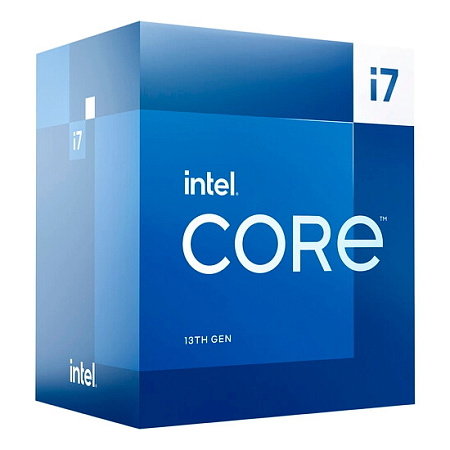 CPU Intel Core i7-13700 2.1-5.2GHz (8P+8E/24T, 30MB,S1700,10nm, Integ. UHD Graphics 770, 65W) Box CPU Intel Core i7-13700 2.1-5.2GHz (8P+8E/24T, 30MB,S1700,10nm, Integ. UHD Graphics 770, 65W) Box