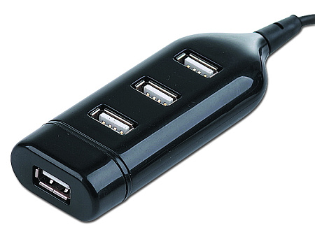 USB-концентратор Gembird UHB-CT02, Чёрный