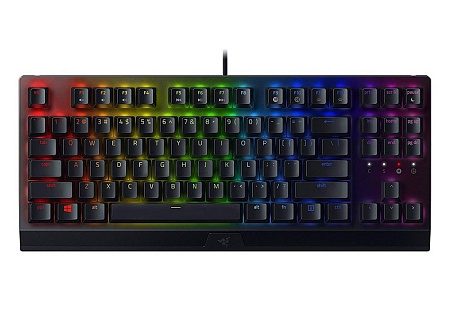 Клавиатура RAZER Blackwidow V3 Tenkeyless, Проводное, Чёрный