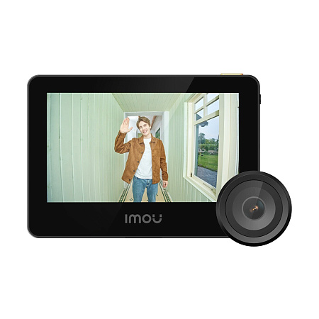 imou Smart Doorbell with Display and Video Peep 4800mAh Wi-Fi 6 3K 5MP VD1