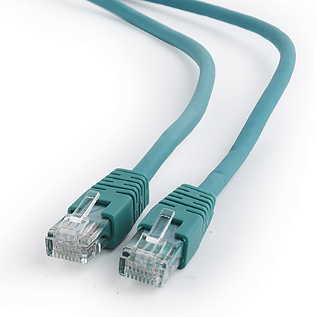 Patch Cord Cat.6U  5m, Green, PP6U-5M/G, Cablexpert, Stranded Unshielded 