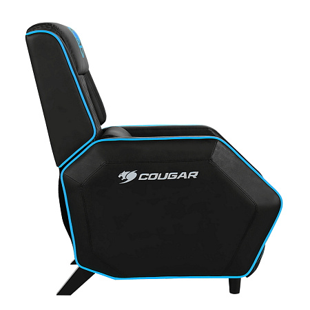 Gaming Sofa Cougar Ranger PS Black/Blue, User max load up to 160kg / height 145-190cm Gaming Sofa Cougar Ranger PS Black/Blue, User max load up to 160kg / height 145-190cm