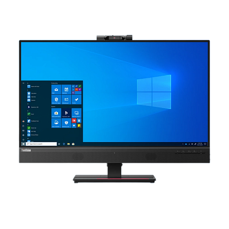 27" LENOVO ThinkVisionT27hv-20,Black,IPS,2560x1440,60Hz,4ms,350cd,WebCAM,LAN,HDMI+DP+USB+TypeC,Pivot