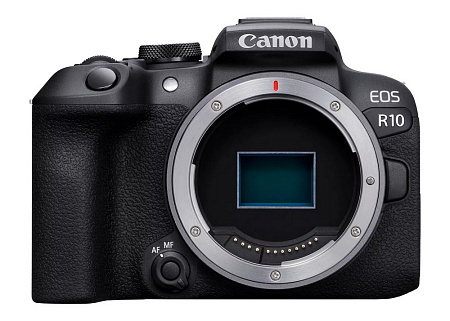 Беззеркальный фотоаппарат Canon EOS R10 + RF-S 18-45 IS STM & Adapter, Чёрный