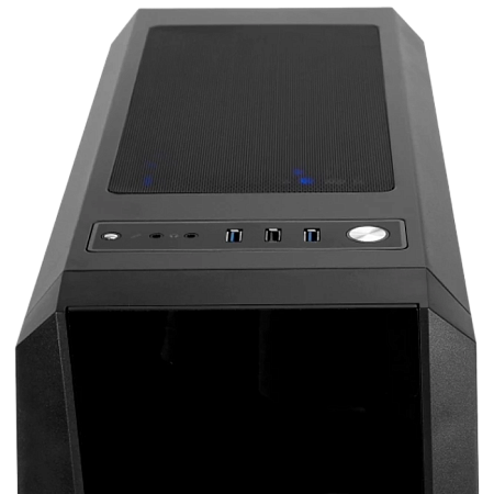 Case ATX Chieftec SCORPION II, w/o PSU, 0,6mm, 4x120mm RGB Ring, Front & Side Tempered Glass, 2xUSB3