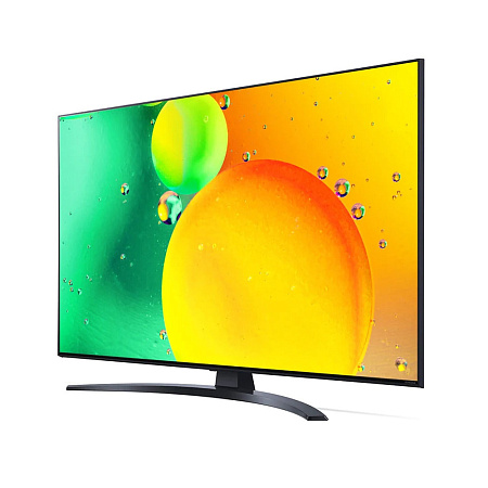 LG SMART TV LED Nanocell 50" 50NANO766QA, 3840 x 2160, webOS, Black