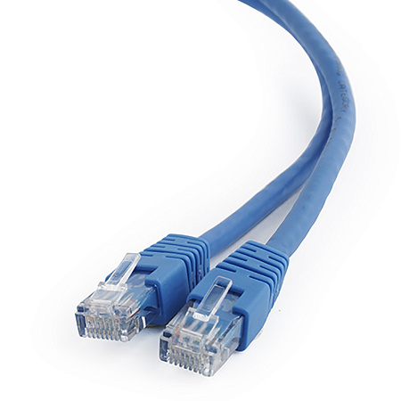Patch Cord Cat.6U  3m, Blue, PP6U-3M/B, Cablexpert, Stranded Unshielded 