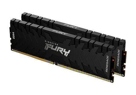 16GB DDR4-3200MHz  Kingston FURY Renegade (Kit of 2x8GB) (KF432C16RBK2/16), CL16-18-18, 1.35V,Blk