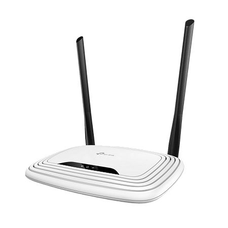 Wi-Fi N TP-LINK Router, "TL-WR841N", 300Mbps, 2x5dBi Fixed Antennas, WISP
