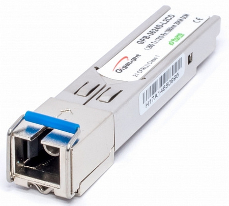SFP 1G Module WDM 1310/1550nm  (pair)  SC, DDM, 20km, (CISCO, Tp-Link, D-link, HP compatible)