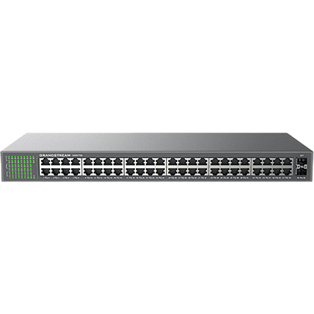 48-port 10/100/1000Mbps Switch Grandstream "GWN7706", 2xSFP, 1U 19" Rack Mount, Metal Case 48-port 10/100/1000Mbps Switch Grandstream "GWN7706", 2xSFP, 1U 19" Rack Mount, Metal Case