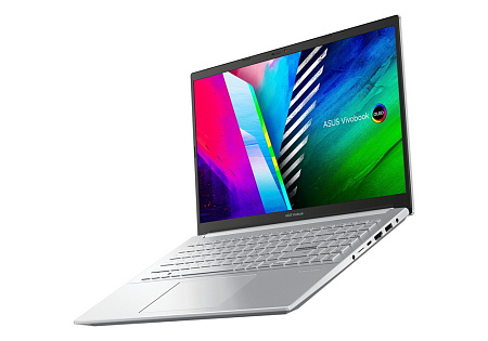 Ноутбук 15,6" ASUS Vivobook Pro 15 OLED M3500QA, Cool Silver, AMD Ryzen 5 5600H, 8Гб/256Гб, Без ОС