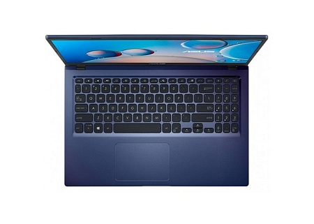 Ноутбук 15,6" ASUS X515EA, Peacock Blue, Intel Pentium 7505, 4GB/256Гб, Без ОС
