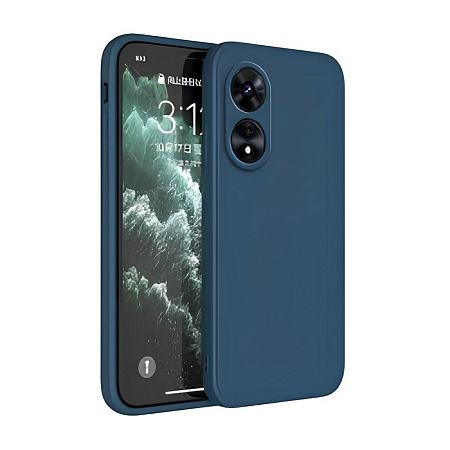 WOO Case Silicone Neo Soft Oppo A60 4G, Blue