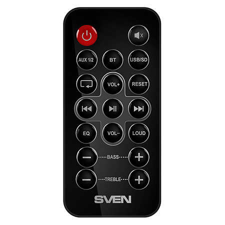 Speakers SVEN "SPS-721" Bluetooth, SD, USB Flash, Remote, Black, 50w