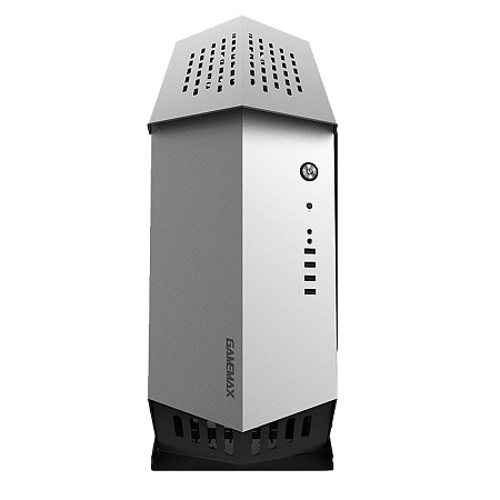 Case ATX GAMEMAX AutoBot, w/o PSU, 3x120mm ARGB fans, Dual TG, Aliminium, 2xUSB3.0, 2xUSB 2.0