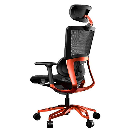 Игровое кресло Cougar Argo, Ткань, Чёрный/Оранжевый