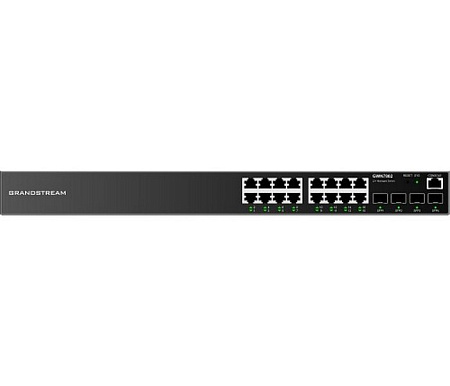 16-port 10/100/1000Mbps Managed Switch Grandstream "GWN7802", 4xSFP expansion slot