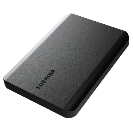 Внешний портативный жесткий диск Toshiba Canvio Basics, 4 ТБ, Чёрный (HDTB540EK3CA)