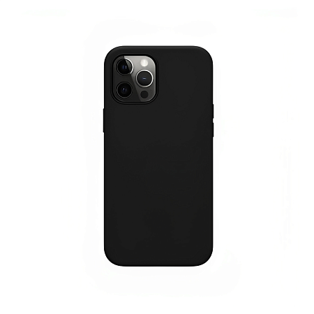 Helmet Case Liquid Silicone iPhone 12 Pro Max, Black