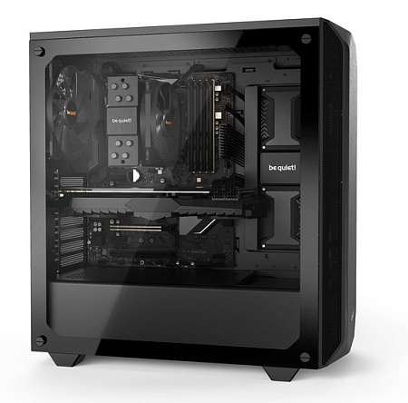 Case ATX be quiet! Pure Base 500, w/o PSU, 2x140mm, Insulation mats, PSU shroud, Dust filter, Temper