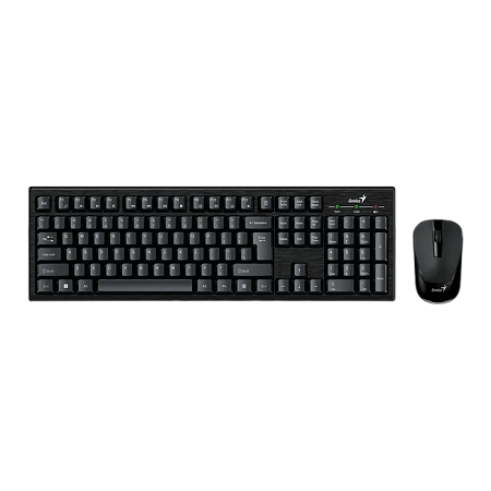 Wireless Keyboard & Mouse Genius Smart KM-8101, 12 Fn keys, Dust-proof, Quiet typing, 1000dpi, 3 but