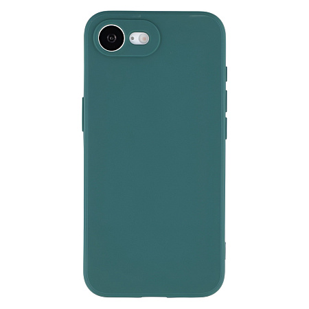WOO Case Liquid Silicone iPhone 16E/iPhone 17E, Green WOO Case Liquid Silicone iPhone 16E/iPhone 17E, Green