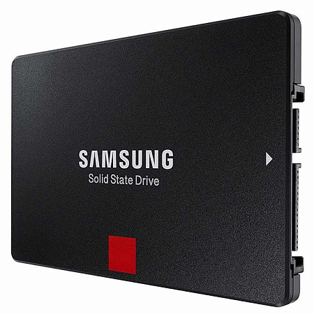 2.5" SATA SSD 2.0TB Samsung 860 PRO "MZ-76P2T0BW" [R/W:560/530MB/s, 100K IOPS, MJX, VNAND 2bit MLC]