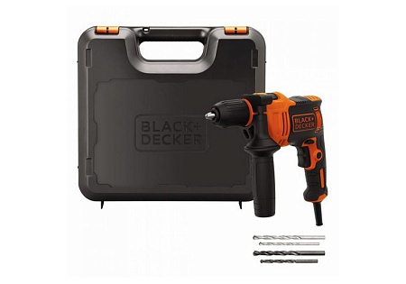 Hammer Drill Black+Decker (BEH710K-QS) 710W, 0-2800 rpm, 47.600 beats/min, Bit max 13 mm Hammer Drill Black+Decker (BEH710K-QS) 710W, 0-2800 rpm, 47.600 beats/min, Bit max 13 mm