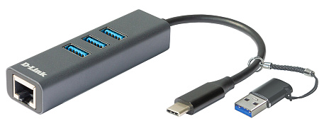 D-Link USB 3.0/TYPE C to GIGABIT Ethernet + 3xUSB3.0 "DUB-2332" D-Link USB 3.0/TYPE C to GIGABIT Ethernet + 3xUSB3.0 "DUB-2332"