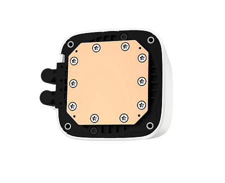 AIO Liquid Cooling Deepcool "LS520 White" (<32.9dBA, 85.85CFM, 2x120mm, ARGB LED, 1305g.)