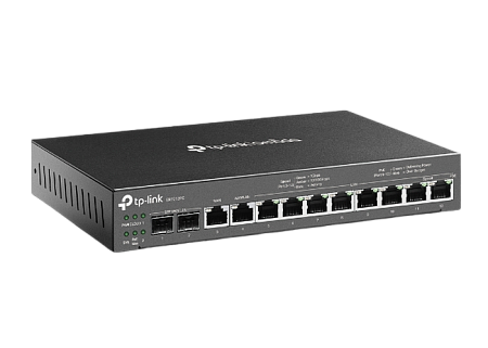 Gigabit Omada 3-in-1 VPN Router TP-LINK "ER7212PC ", 8xGbit PoE 110W, 2xGbit WAN, 2xGbit SFP WAN/LAN