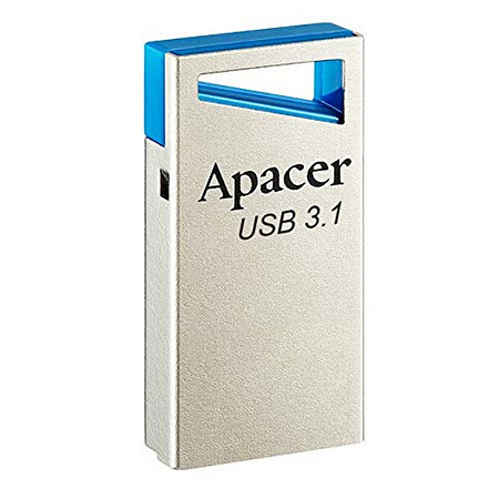 USB Flash накопитель Apacer AH155, 128Гб, Серебристый/Синий