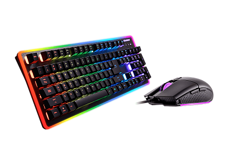Клавиатура и мышь Cougar Deathfire EX, Проводное, Чёрный