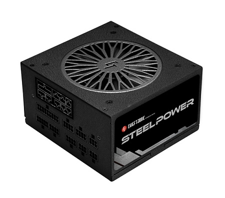 Power Supply ATX 650W Chieftec SteelPower BDK-650FC, 80+ Bronze, 120mm, Active PFC, Half-Bridge LLC+