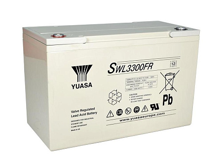 Аккумулятор для резервного питания Yuasa SWL3300/FR, 12В, 110,2А*ч