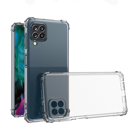 Helmet Case TPU Soft Samsung M22 4G, Clear