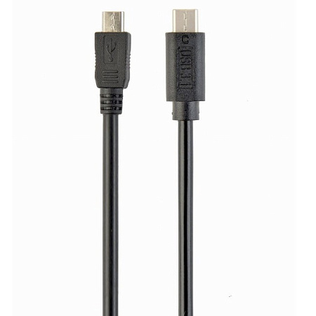 Cable Type-C/microUSB2.0, CM/BM, 1.8 m, Cablexpert, Black, CCP-USB2-mBMCM-6 Cable Type-C/microUSB2.0, CM/BM, 1.8 m, Cablexpert, Black, CCP-USB2-mBMCM-6