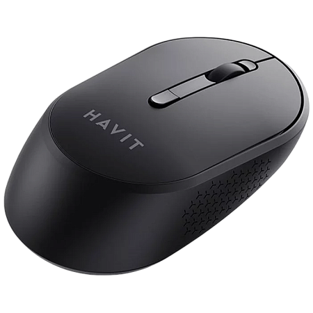 Wireless Mouse Havit MS78GT, 1200-3200dpi, 6 buttons, Ambidextrous, 1xAA, 2.4Ghz, Black