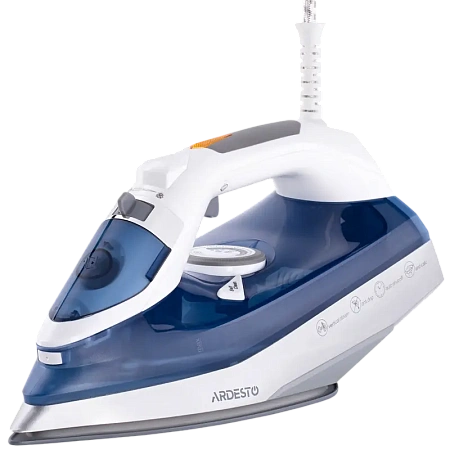 Утюг Ardesto IR-C2232-BL, 2200Вт, Синий | Белый Утюг Ardesto IR-C2232-BL, 2200Вт, Синий | Белый