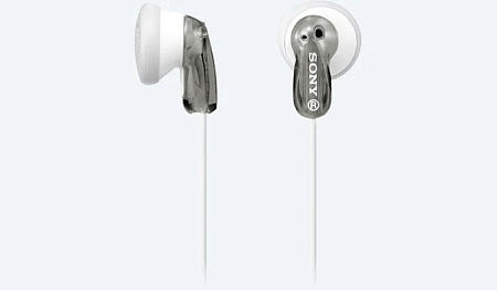 Earphones  SONY  MDR-E9LPH, 3pin 3.5mm jack L-shaped, Cable: 1.2m, Gray