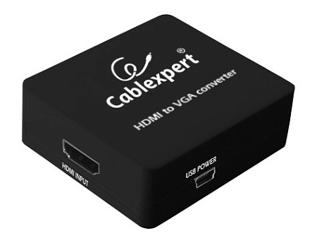 Адаптер Cablexpert DSC-HDMI-VGA-001, HDMI to VGA converter