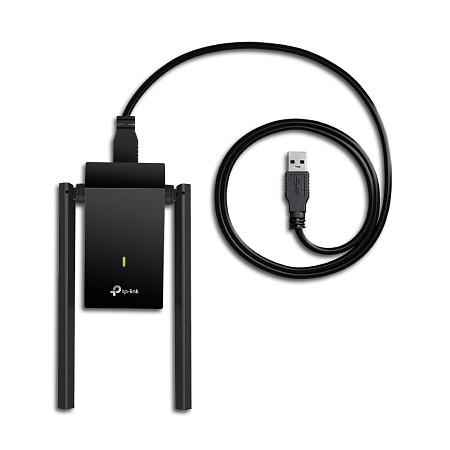 USB3.0 High Gain Wi-Fi AC Dual Band LAN Adapter TP-LINK "Archer T4U Plus", 1300Mbps, MU-MIMO,5dBi USB3.0 High Gain Wi-Fi AC Dual Band LAN Adapter TP-LINK "Archer T4U Plus", 1300Mbps, MU-MIMO,5dBi