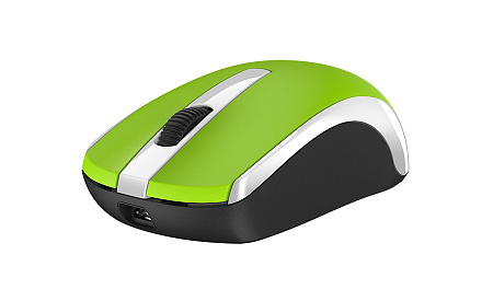 Wireless Mouse Genius ECO-8100, 1200 dpi, 3 buttons, Ambidextrous, 81g, BlueEye, Rechargeable, 2.4Gh