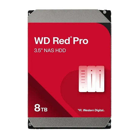 Жесткий диск Western Digital WD Red Pro, 3.5", 8 TБ <WD8005FFBX> Жесткий диск Western Digital WD Red Pro, 3.5", 8 TБ <WD8005FFBX>