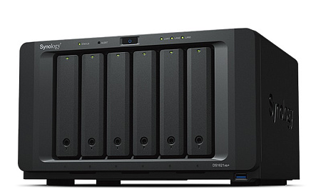 SYNOLOGY "DS1621xs+", 6-bay, Intel Xeon 4-core 2.2-2.7GHz, 8Gb*1+1Slot, 2xM.2, 1x10GbE, 2x1GbE, PCIe